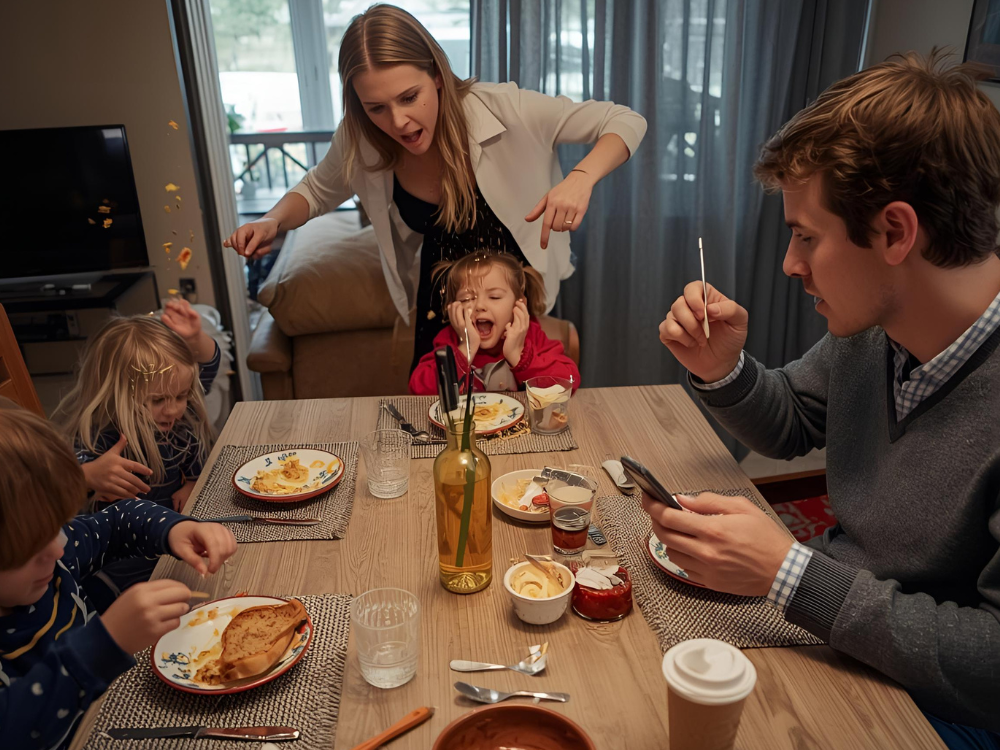 Feeding children is difficult task for moms